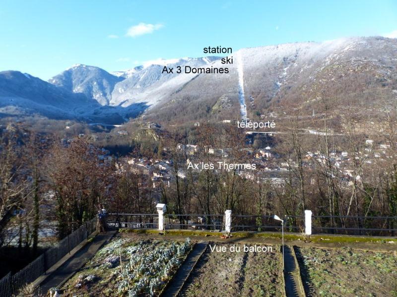 Apartmán Les Cedres Ax-les-Thermes Exteriér fotografie